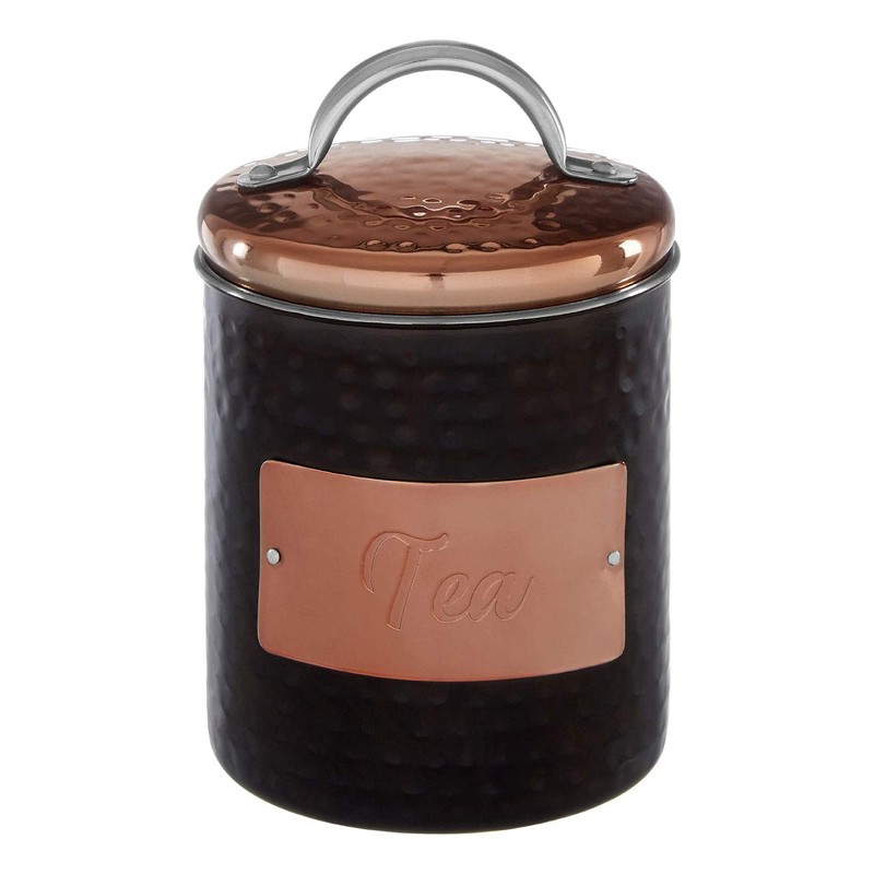 Premier Housewares 507376 Tea Canister, Stainless Steel