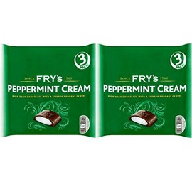 Frys Peppermint Cream Bars x 6