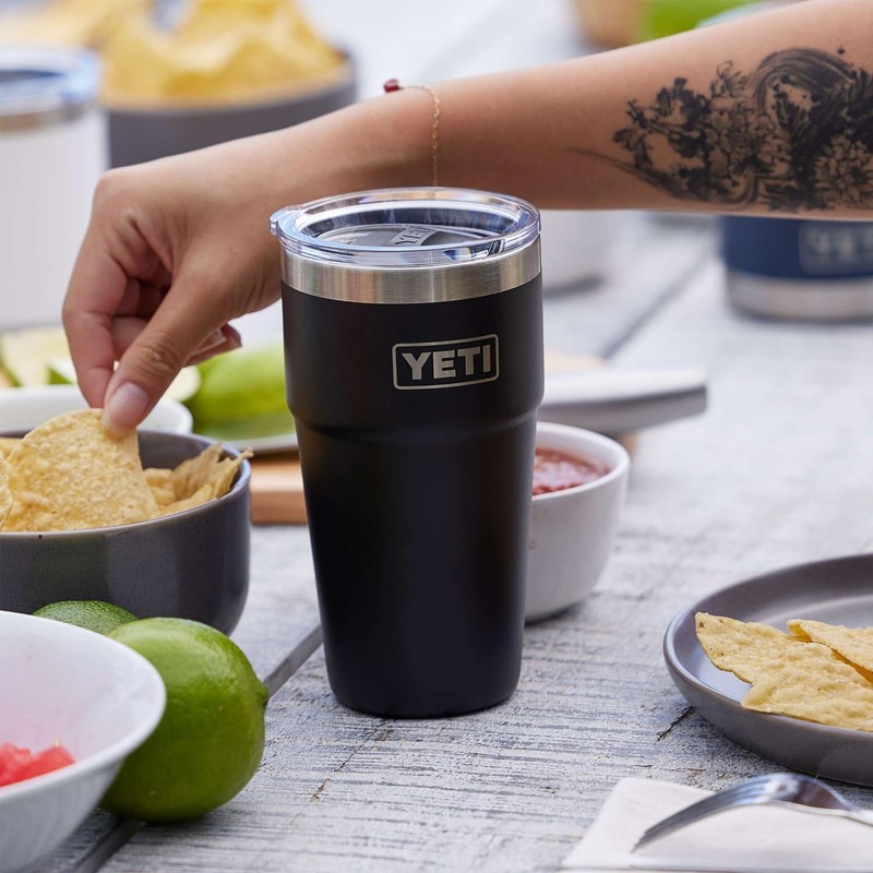 YETI Rambler 20 oz Stackable Tumbler, Stainless Steel, Vacuum Insulated