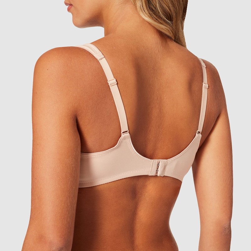 Triumph Women’s Modern Soft, Cotton Bra, Neutral Beige