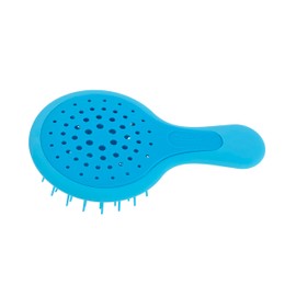 Janeke Mini Superbrush – Kids Hair Brush & Small Hair Brush for Detangling – Gentle Anti-Static Bristles – Vented Brush for Wet or Dry Hair – Great for Curly, Thick, Fine, and Wavy Hair (Mini Blue)