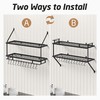 KES 30-Inch Kitchen Pot Rack - Mounted Hanging Rack for