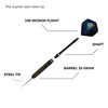 KOTO darts XQ Max Jupiter, Steel Tip Darts, Darts Set,