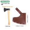 M METERXITY 2-Pack Hatchet Sheath, Leather Axe Sheath for 1.32LB