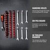 ALOANES Magnetic Socket Organizer Set, 3-Piece Heavy Duty Aluminum Socket