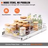 Happybuy 11" W x 21" D Pull Out Cabinet Organizer