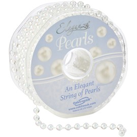 Eleganza Pearl Bead String 6mm x 10m Iridescent No. 42, 0.3x0.3x1.05 cm
