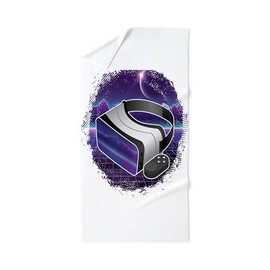 CafePress VR Headset Virtual Reality Gamer Gamin 30"x60" Absorbent, Soft Beach Towel