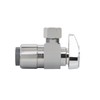 BrassCraft 1/2 in. Nom Push Connect Inlet x 3/8 in.