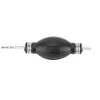 KIMISS Fuel Line Pump, ABS Fuel Line Gasoline Pump Hand