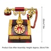Dial Telephone Shaped Music Box Exquisite Retro Music Jewelry Box