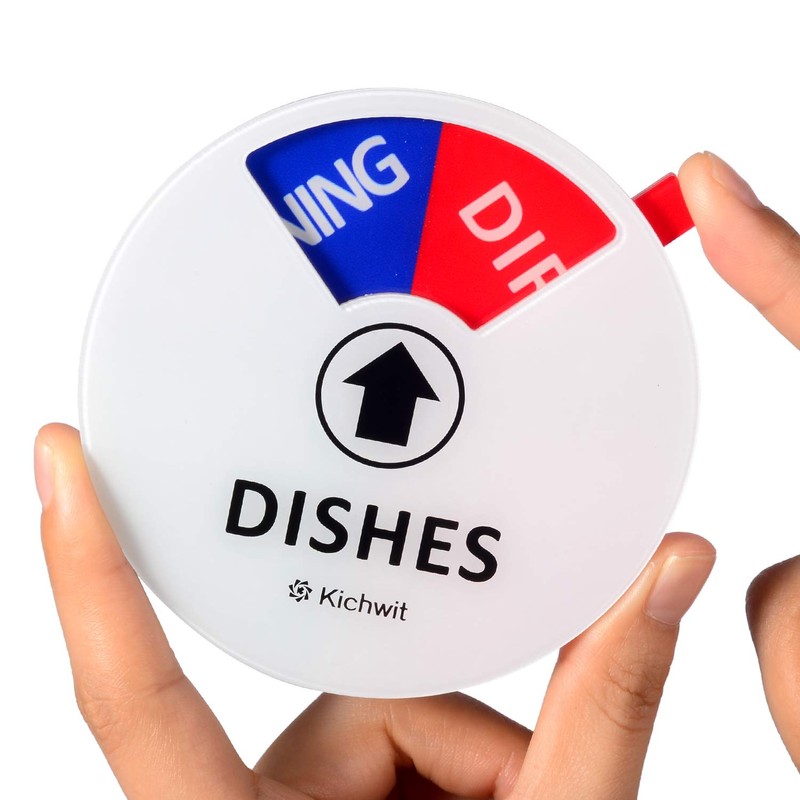 Kichwit Dishwasher Magnet Clean Dirty Sign Indicator with Running and