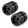 RCLIONS 1.9" Dually Beadlock Wheels RC Aluminum Rims for 1/10th