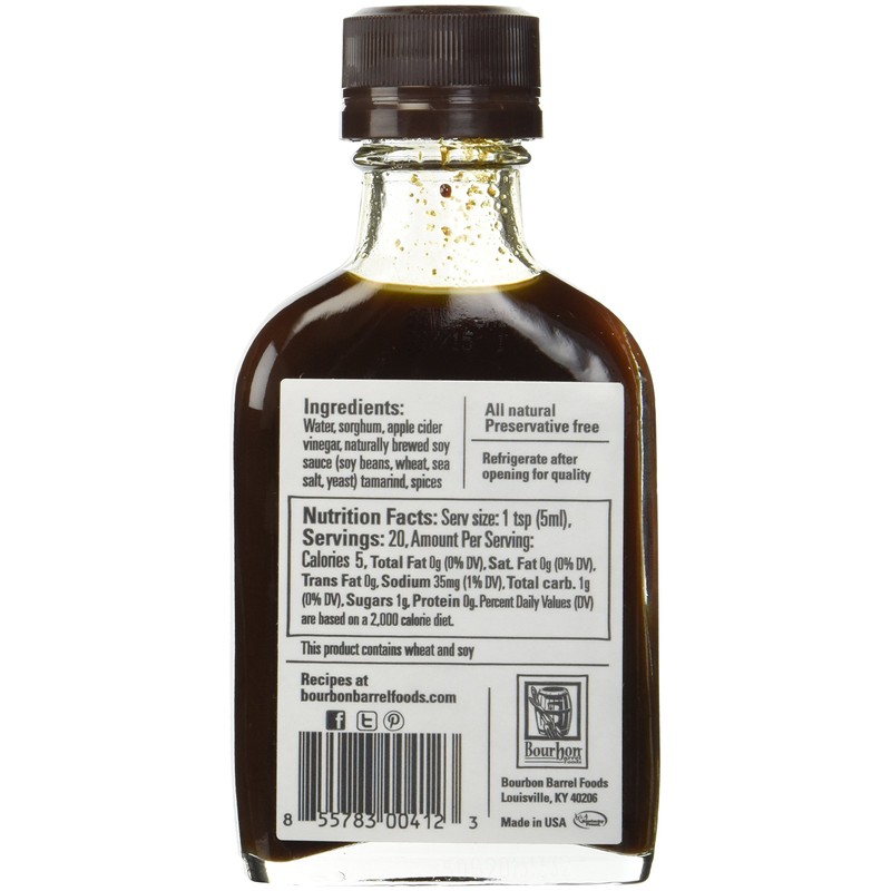 Bourbon Barrel Aged Worcestershire Sauce 100ml (2 Pack)