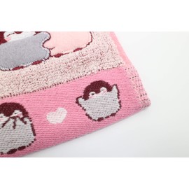Marushin 5355002000 Koupen-chan Mini Towel, 9.8 x 9.8 inches (25 x 25 cm), You Daisuki, 100% Cotton