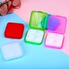 Portable 4-compartment pill storage case 13ea