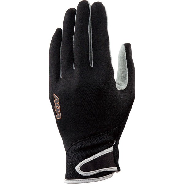 AQA KW-4470A Marine Sports UV Light Gloves, Black, L