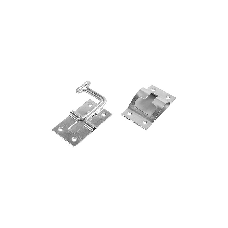 RV Designer E273 Zinc T-Style Entry Door Holder - Angled