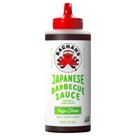 Bachan's Yuzu Japanese Barbecue Sauce, Non GMO, 17 Ounces (Pack Of 6)