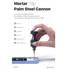 mechanic Mortar AIR, TORQUE Screwdriver, Tri-Point 0.6mm ANTI-SLIP Mechanic