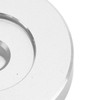 Phonograph Record Adapter Metal Turntable Disc Accessory Replacement Part Silver
