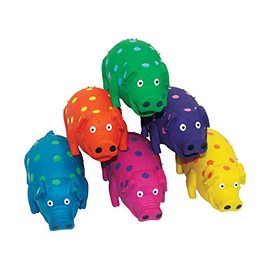 Polka Dot Pig Dog Toys