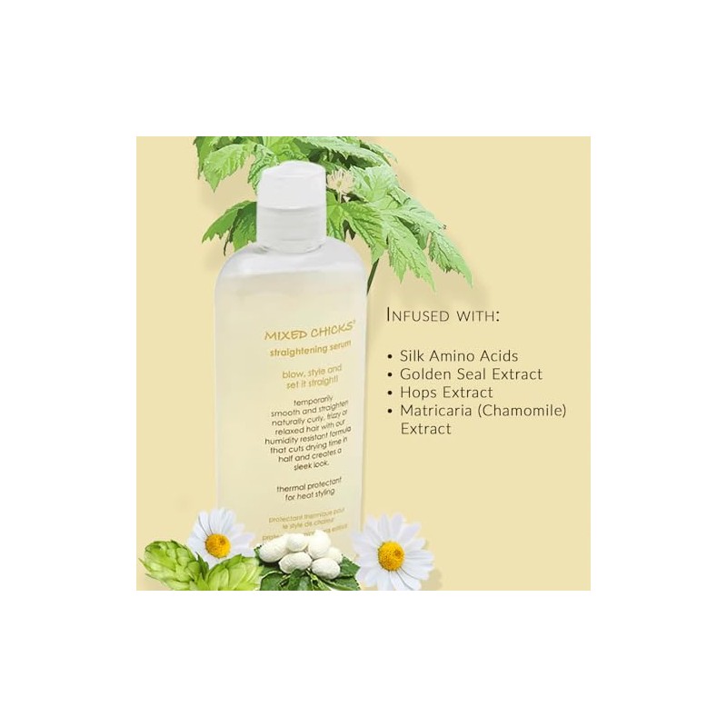 Mixed Chicks Straightening Serum for Unisex Serum 4 oz