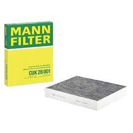 Original MANN-FILTER Interior Filter CUK 28 001 – Pollen filter with active charcoal – For passenger cars