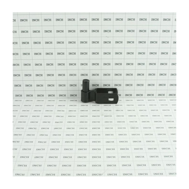 1" Square Male Black Hinge Pair (5/8" Pintle) (Pack of
