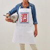 CafePress Uff Da BBQ Kitchen Apron with Pockets, Grilling Apron,