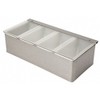 Stainless Steel Condiment Dispenser 4 US Pint Cocktail Bar Equipment