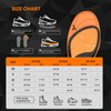 Welnove Orange Sports Shoe Insoles with Gel Forefoot & Poron