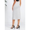 Urban CoCo Women's Stretch Office Fishtail Pencil Skirt High Waist