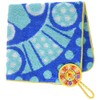 Sassy Soft Towel With Loop bule