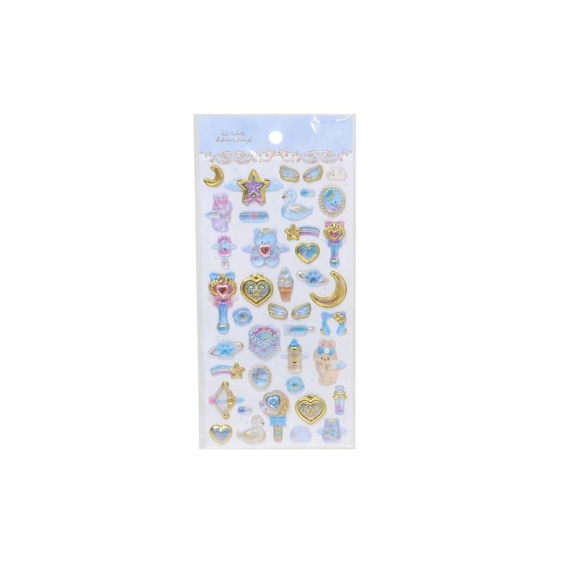 [Flake Seal] Ecran Wuru Seal/Angel Kamio Japan Deco Sticker Cute