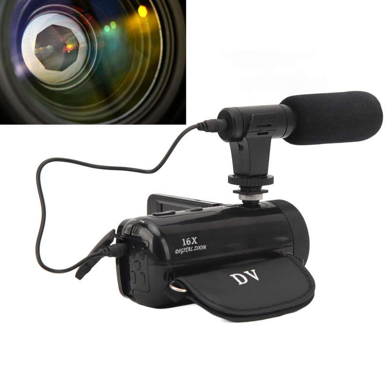 Digital Video Camera Camcorder, 1080P HD16MP Portable Vlogging Camera Recorder,