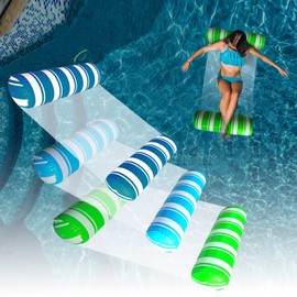 3 Pack Water Hammock, Comfortable Pool Lounger for Adults, Vacation Fun