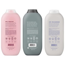 Method Body Wash Sampler Variety (Pure Peace, Sea & Surf, & Simply Nourish) (Pure Peace + Sea & Surf + Simply Nourish)