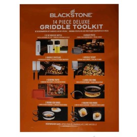 BLACKSTONE Deluxe Griddle Accessories ToolKit Stainless steel 14 pc GENUINE SET