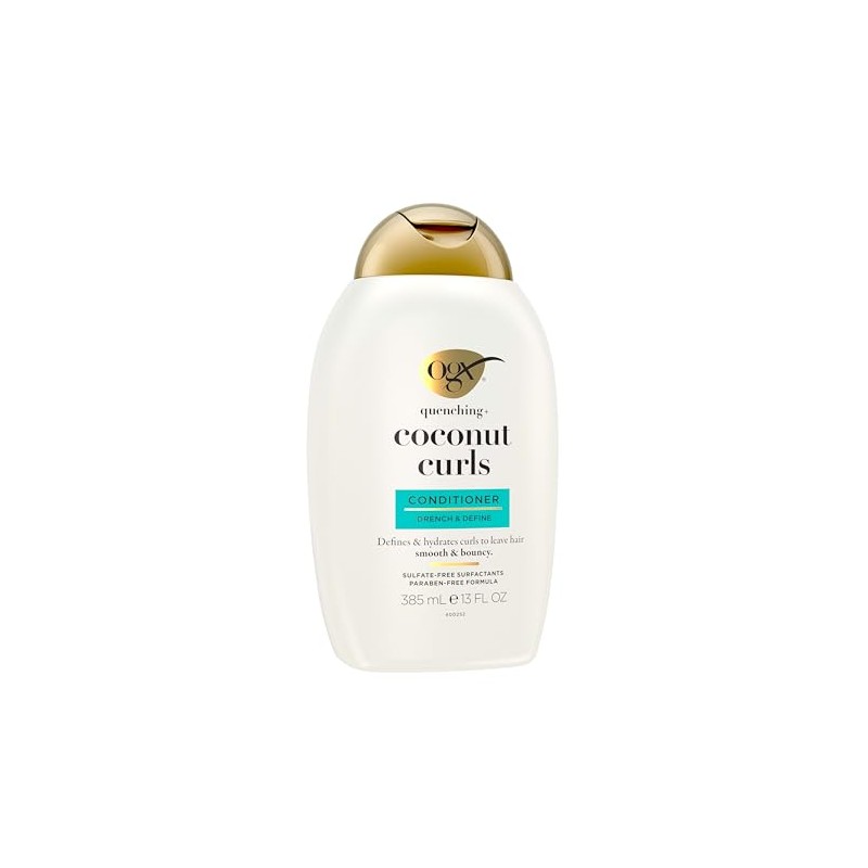 OGX, Acondicionador de Coco para Rizos, 385 ml
