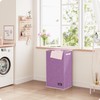 SOLEDI Laundry Hamper with Lid 100L Large & Tall Collapsible