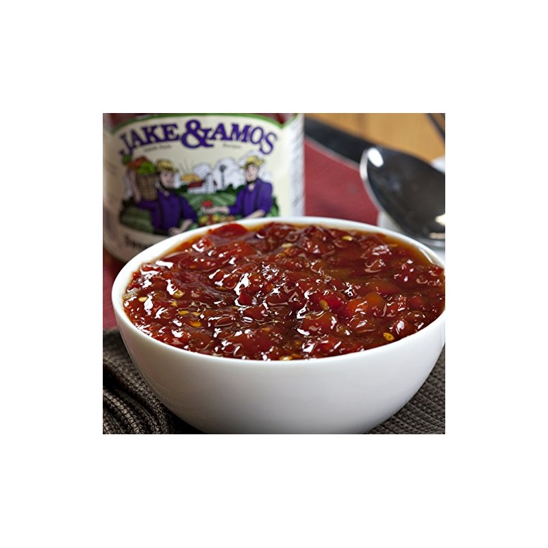 Jake & Amos Sweet & Hot Pepper Relish 18 oz.