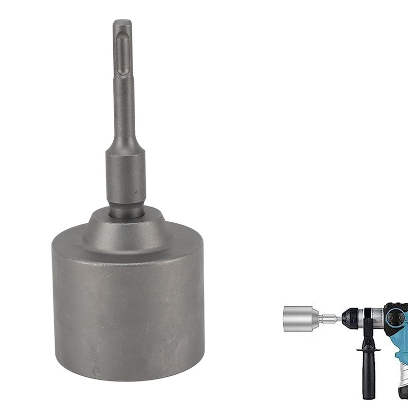 Heavy Duty T-Post Ground Rod Driver, Forged Steel Ground Rod