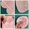 FSSTUD 100 Pcs 10cm Heart Shaped Jewelry Bags Ziplock Packaging