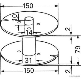 Herth+buss Elparts 51274301 Cable Spool