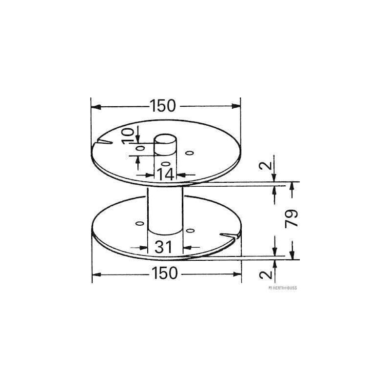Herth+buss Elparts 51274301 Cable Spool
