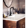 Moen Ronan Matte Black One-Handle Single Hole Modern Bathroom Sink