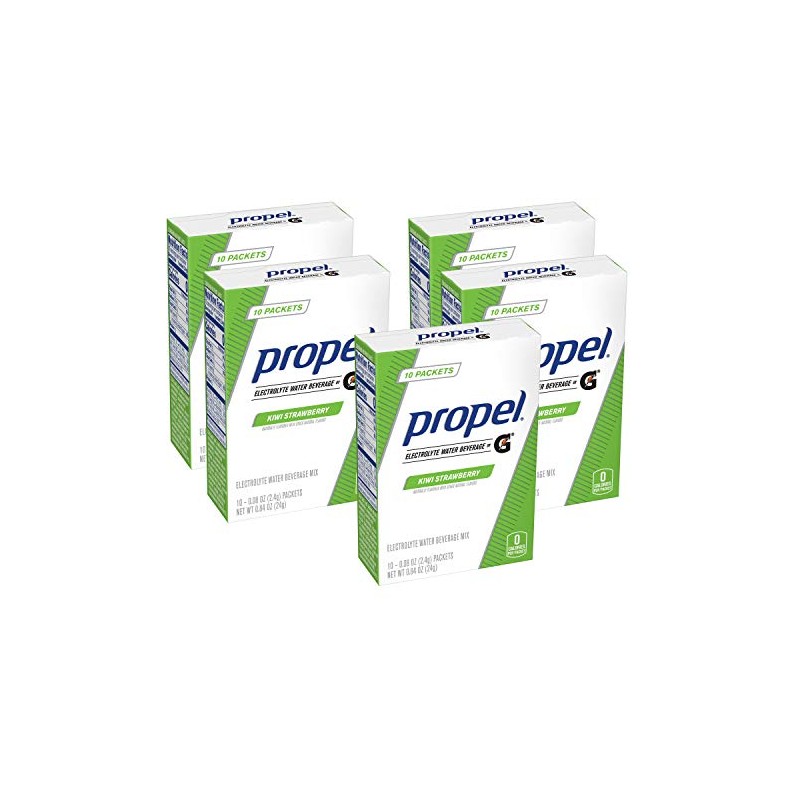 Propel Powder Packets Kiwi Strawberry with Electrolytes, 50 Count