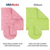USANOOKS USANOOKS Microfiber Cleaning Cloth Light Pink - 100 Pcs