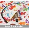 Heyjoin Kids Waterproof Art Smock Graffiti Painting Apron with Long